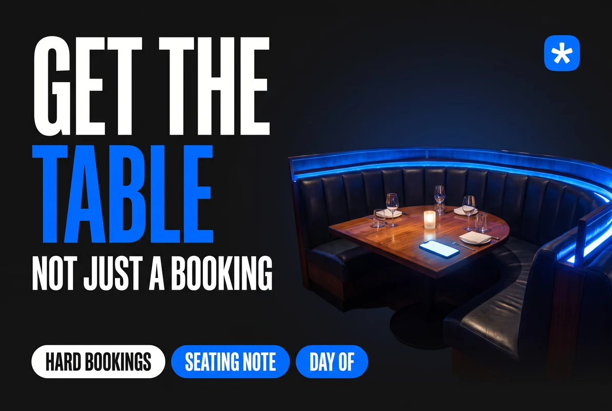 Personal AI Concierge to Book Restaurants and Venues