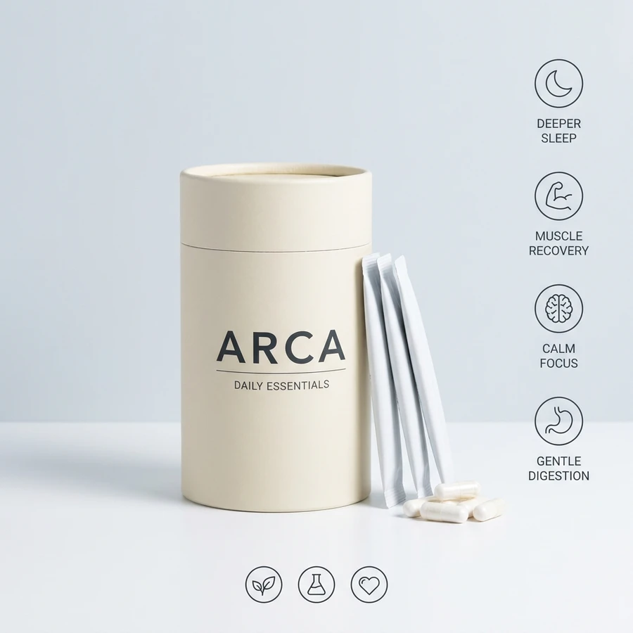 Example ecommerce product image for a supplement brand